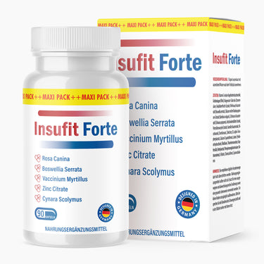 Insufit Forte (90 Kapseln) - Das Original aus der Werbung - ApoNatura